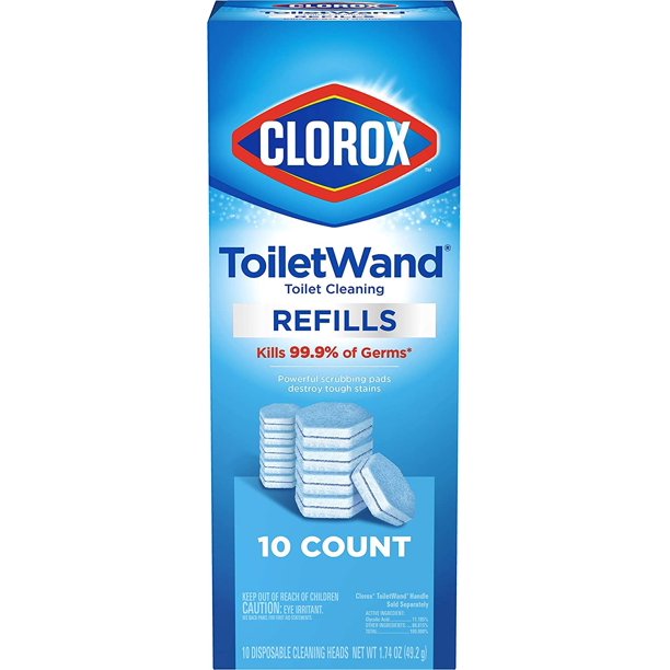 Clorox ToiletWand Disinfecting Refills 10 Count